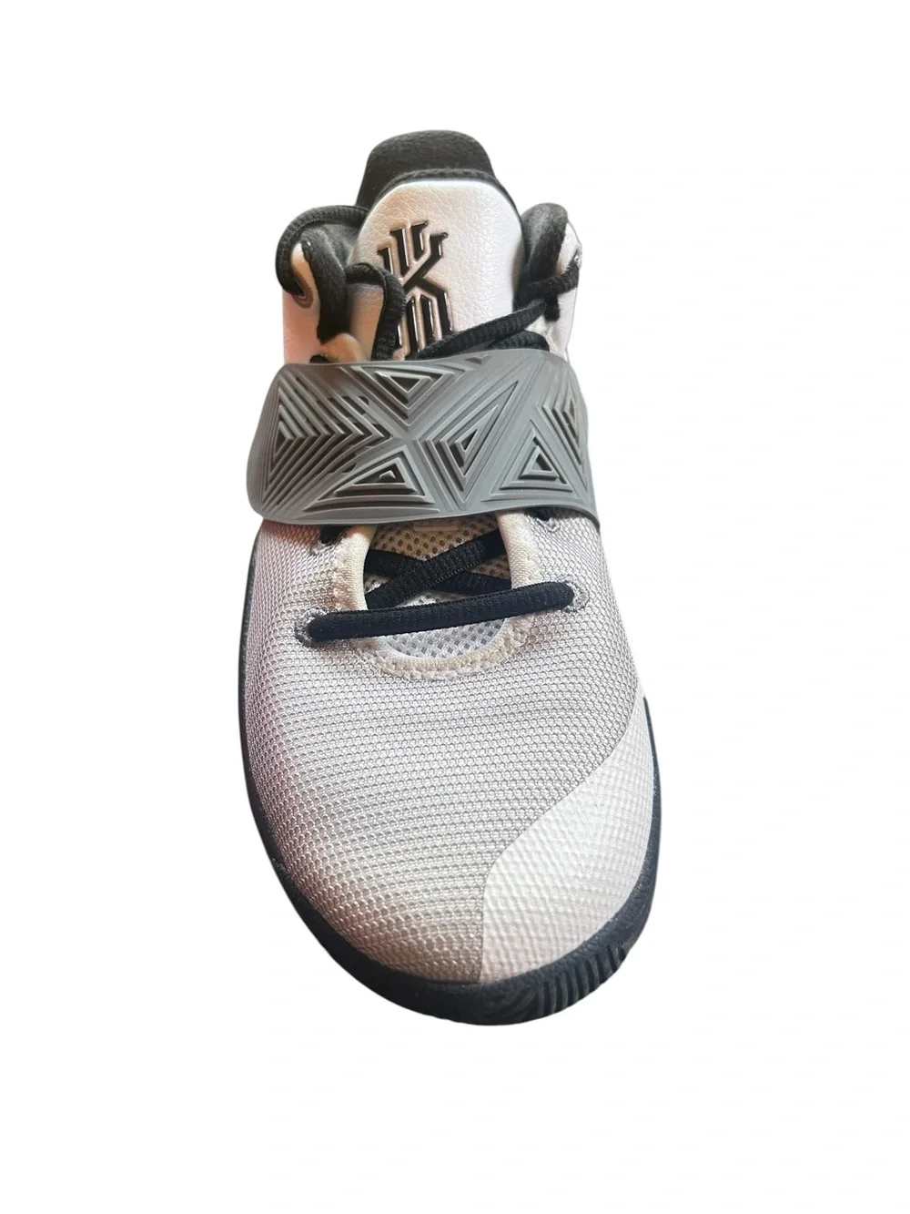 Nike Kyrie Flytrap White Black Cool-Gray BQ5620-102 Youth US SZ 4.5